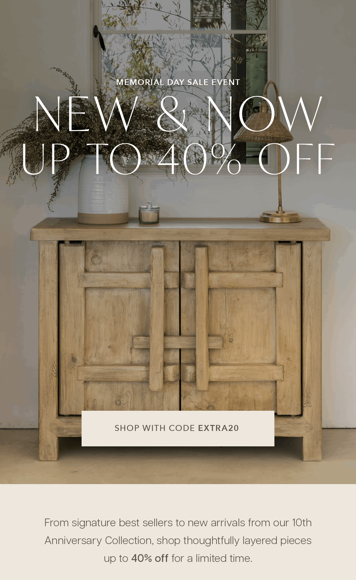 New & Now Up to 40% Off