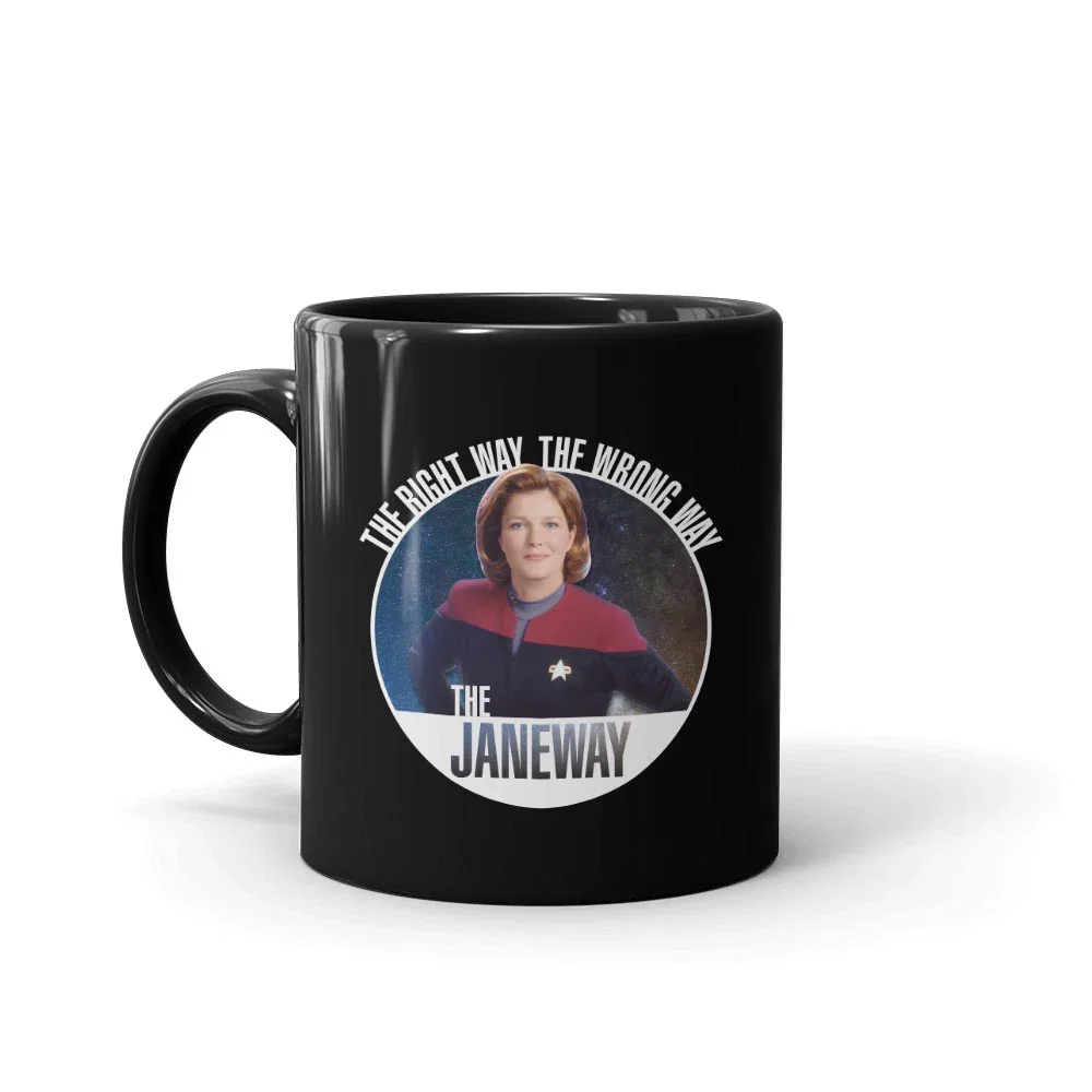 Image of Star Trek: Voyager The Janeways Black Mug