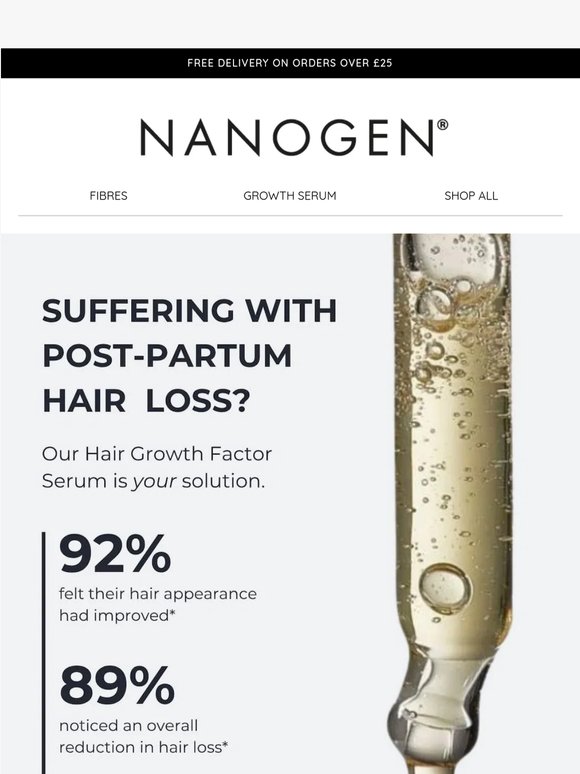 Navigating Postpartum Hair Loss? 🤍