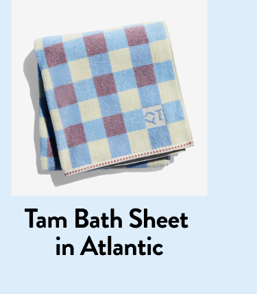 Tam Bath Sheet in Atlantic