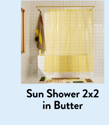 sun shower 2x2 in butter