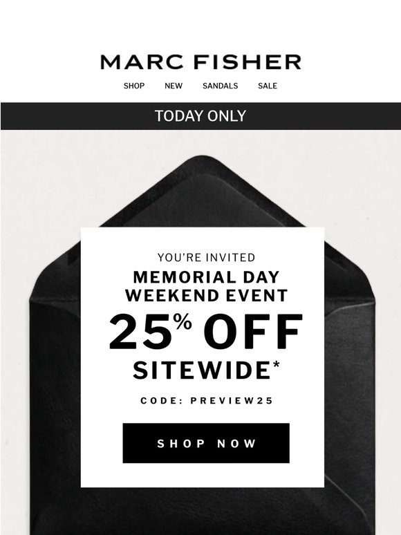 MEMBER EARLY ACCESS → 25% Off Sitewide
