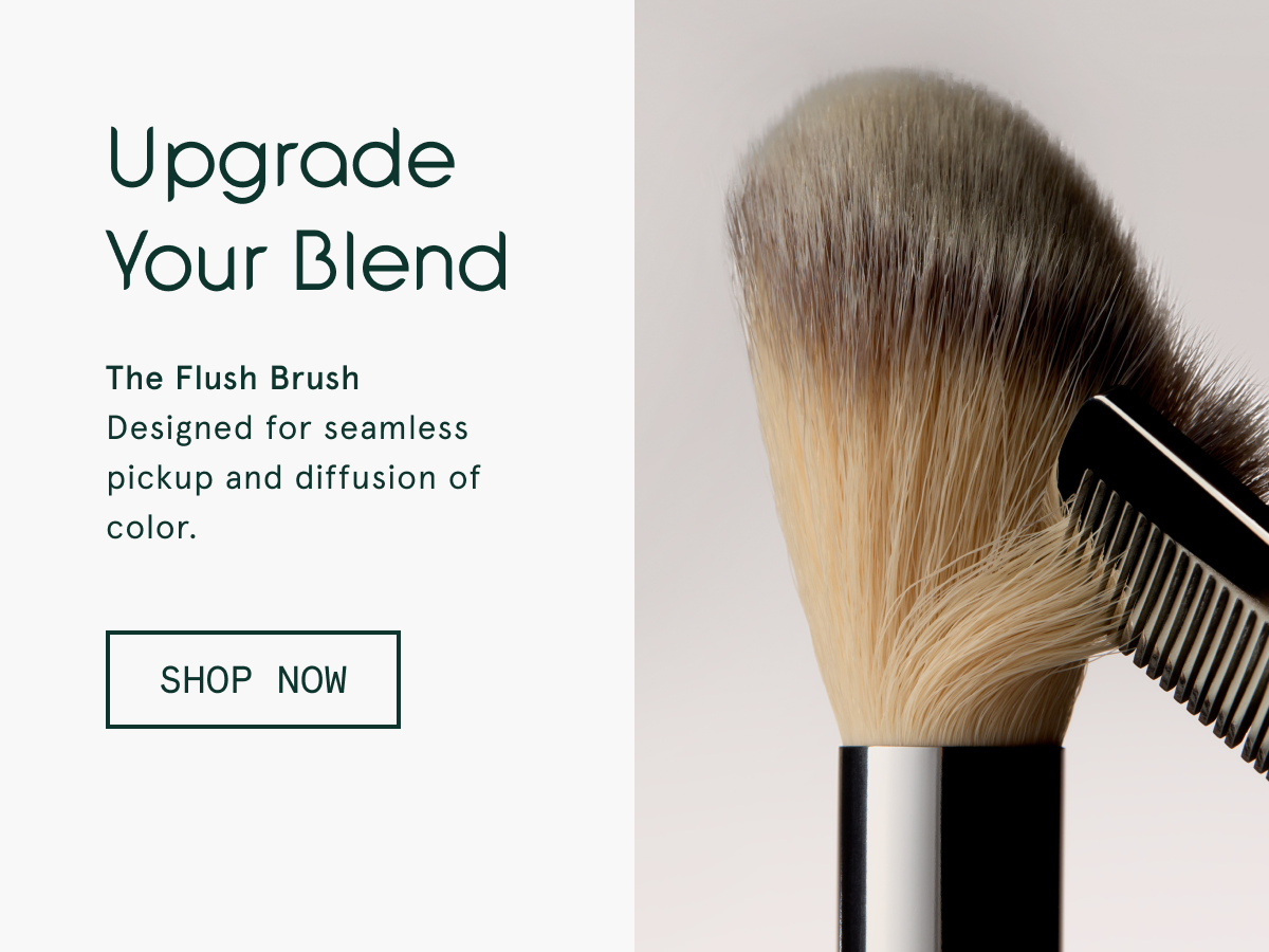 Upgrade your blush application with the flush brush