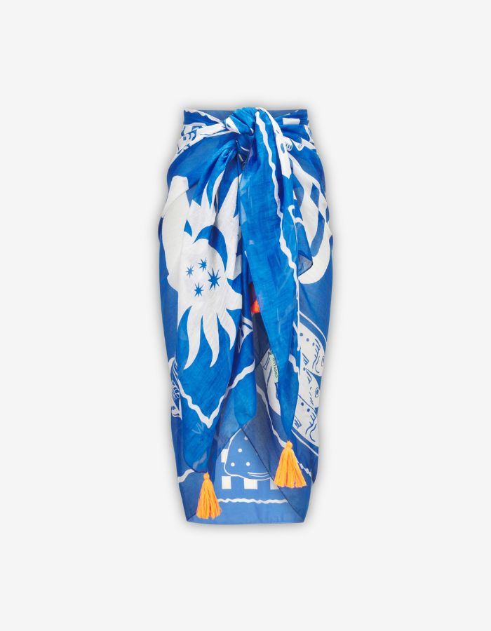 Pareo „La Dolce Vita“ aus Baumwolle
