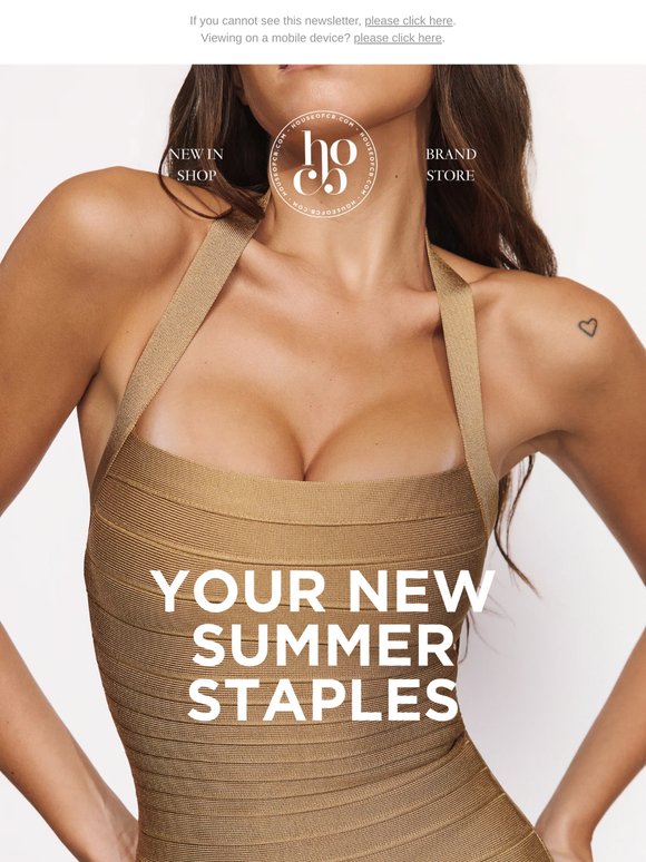 Summer staples? Make it Bandage