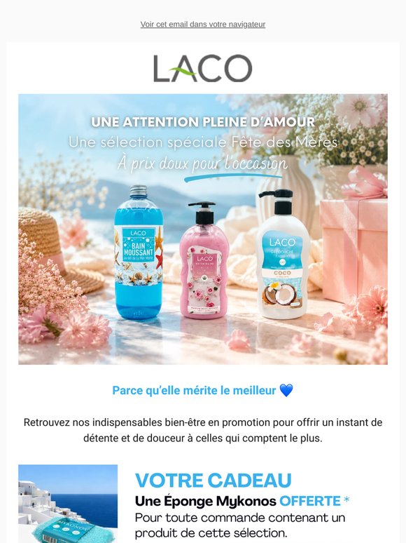 💖 Fête des Mères : nos essentiels douceur à -15%