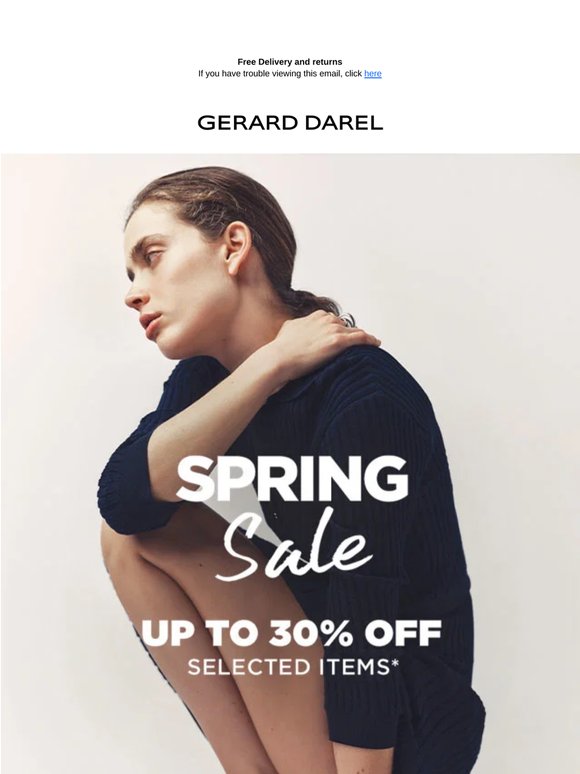 Up to 30% Off the Spring-Summer Collection