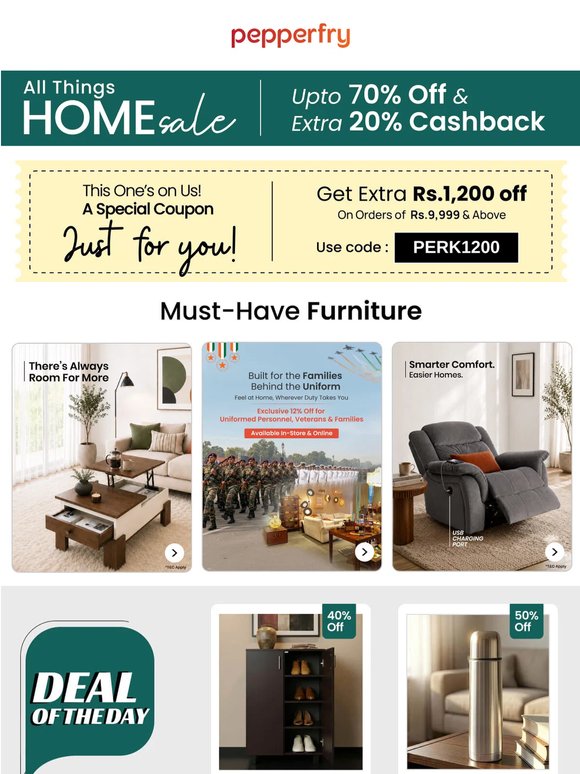 Home Upgrade Pending 🚨 ATH Sale Is LIVE