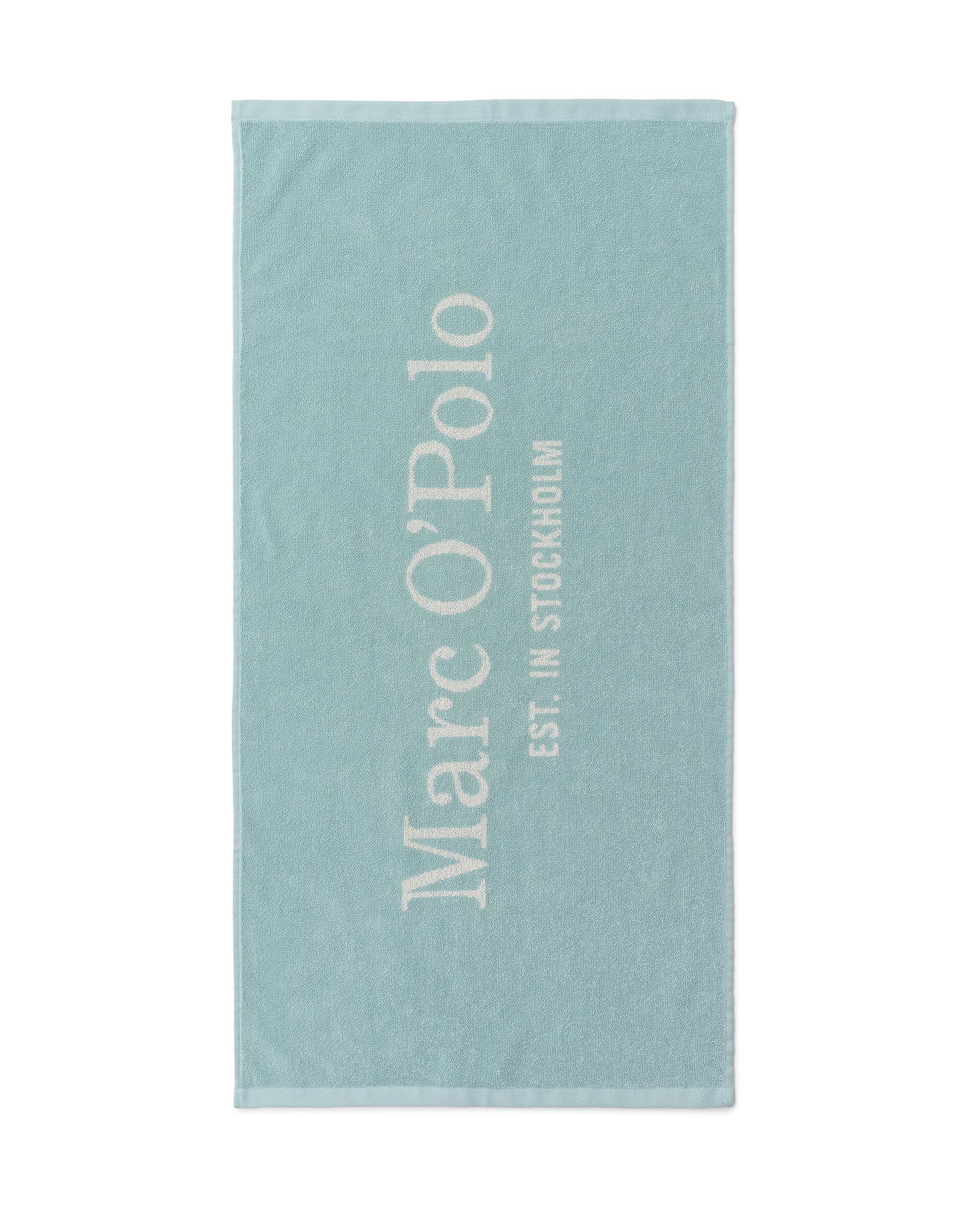 Image of Marc O'Polo Statement Aquamarine Handtuch Set 50 x 100 cm set
