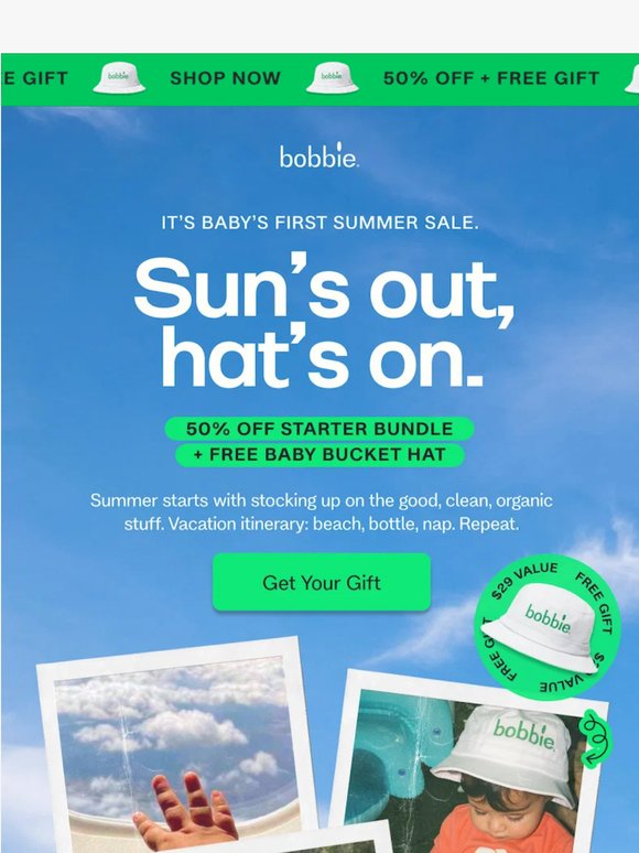 It’s a 50% off kind of long weekend 😎
