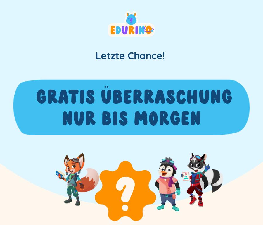 Gratis Überraschung nur bis morgen