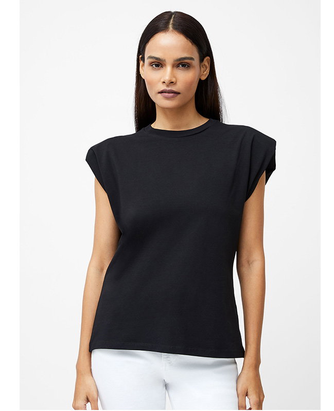 Rallie Shoulder Pad Tank Top