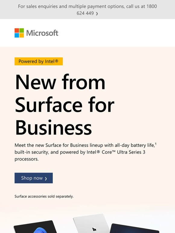 Introducing new Surface for Business | Intel