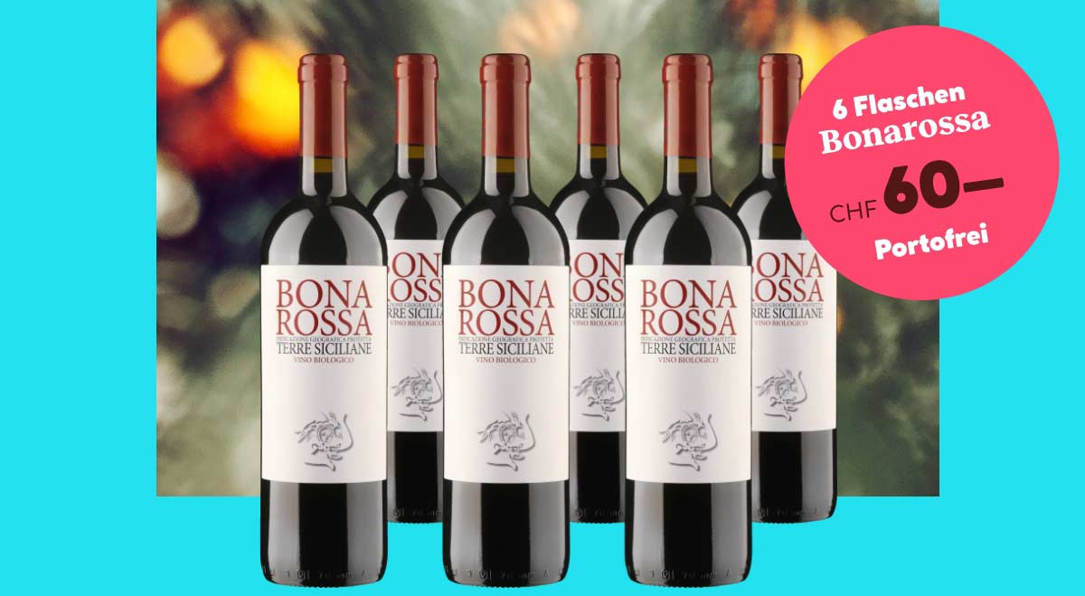 WeinLese-Paket «Bonarossa»: sizilianische Vielfalt
