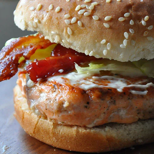Image of Salmon Burgers