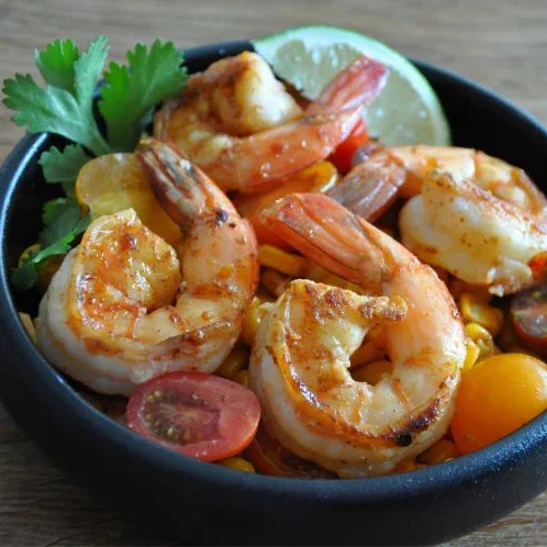 Image of Large Tail-On Wild Gulf Shrimp