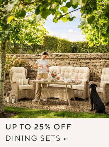 Up to 25% off dining sets