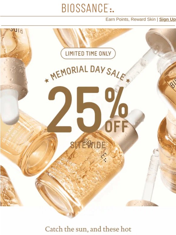 SPF, Peptides & Glow✨ 25% off ALL!