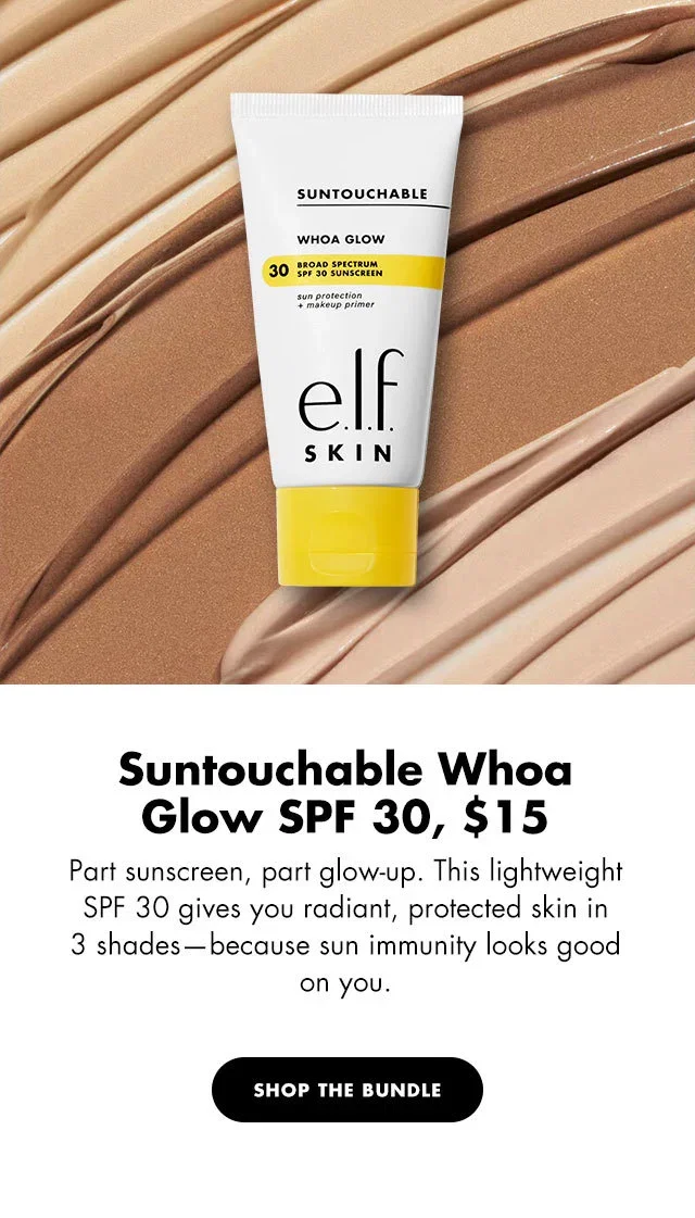 Suntouchable Whoa Glow SPF 30