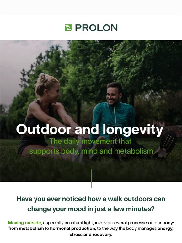 🏃‍♀️‍➡️ Moving outdoors? A true boost for your health ☀️