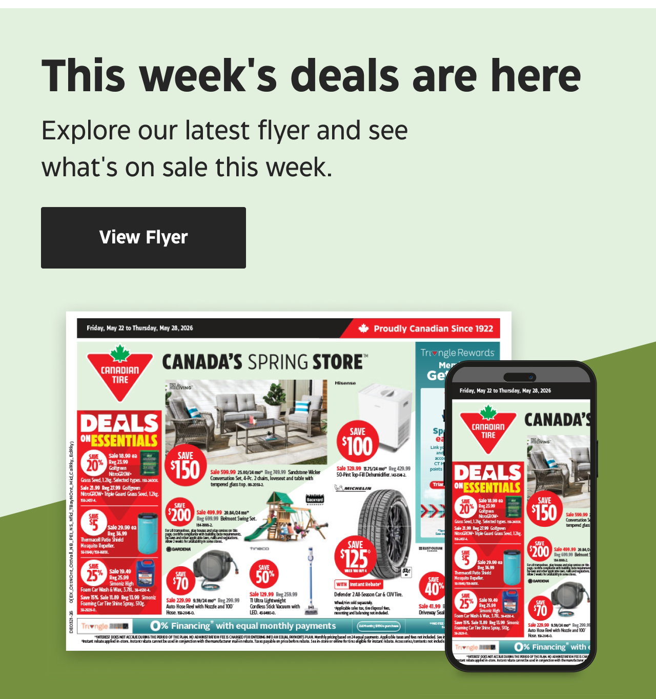 This week's deals are here. Explore our latest flyer and see what's on sale this week. View Flyer