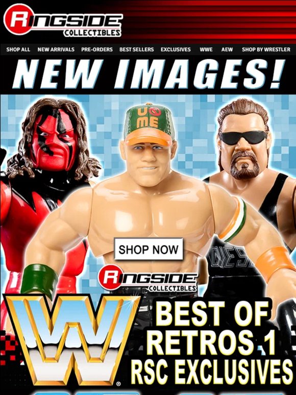 WWE Best of Retros New Images! 🤩