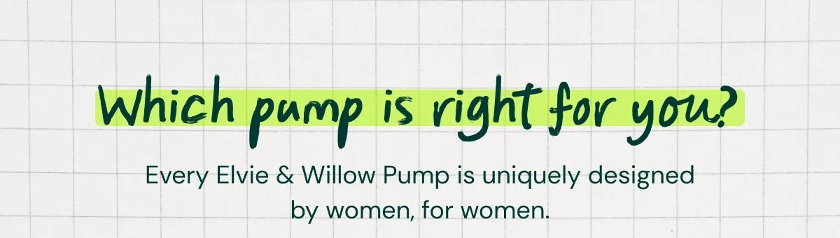 Which pump is rights for you?