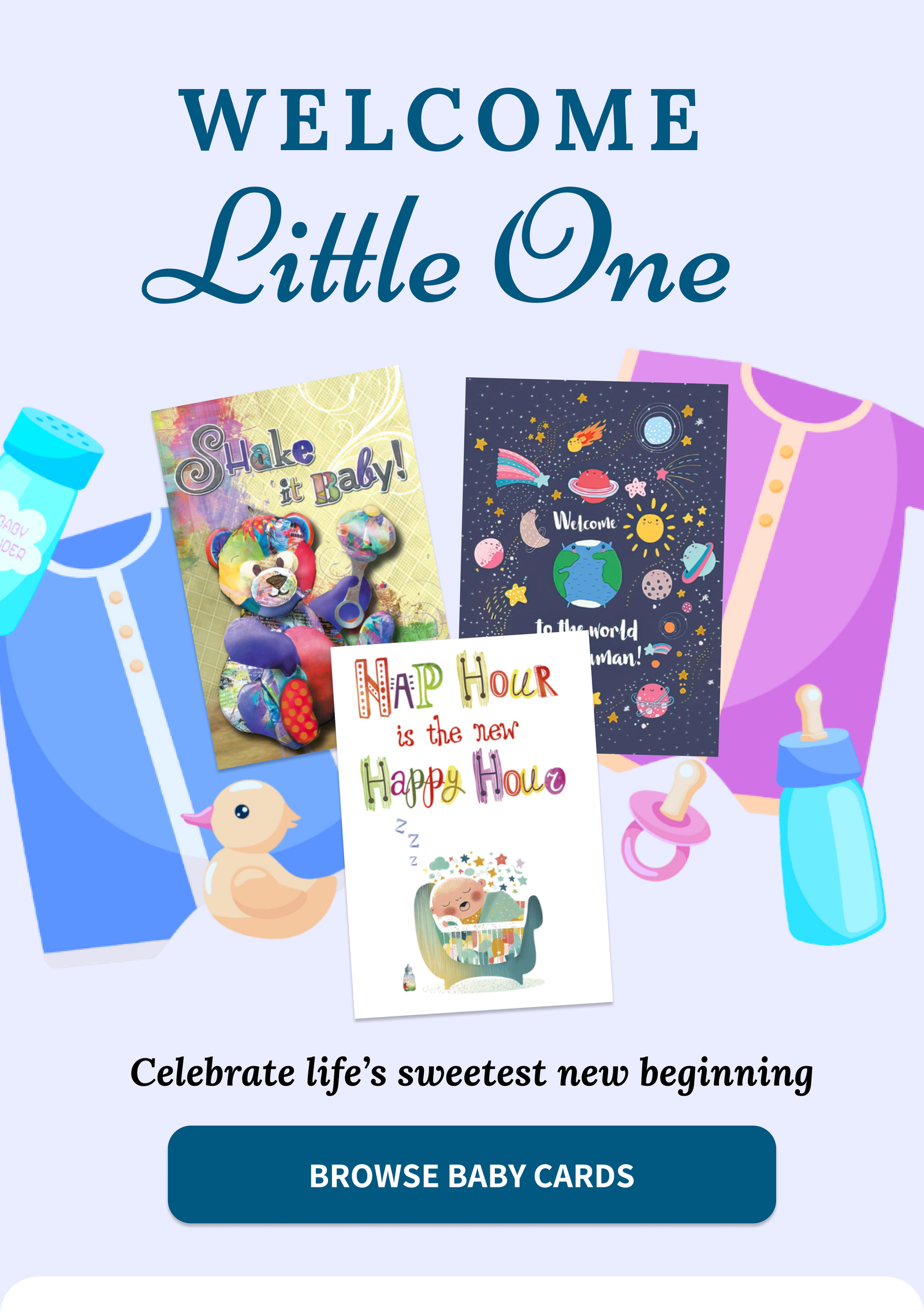 Browse baby cards