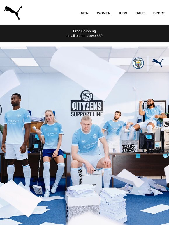26/27 Man City Home Kit. Out Now.