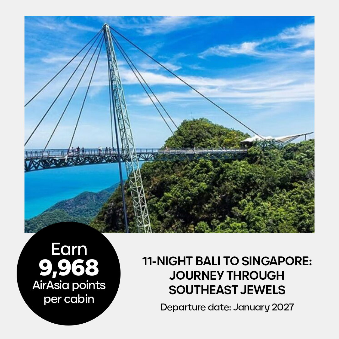 Cruise Deal 4 - Bali to Singapore: Journey Through Southeast Jewels