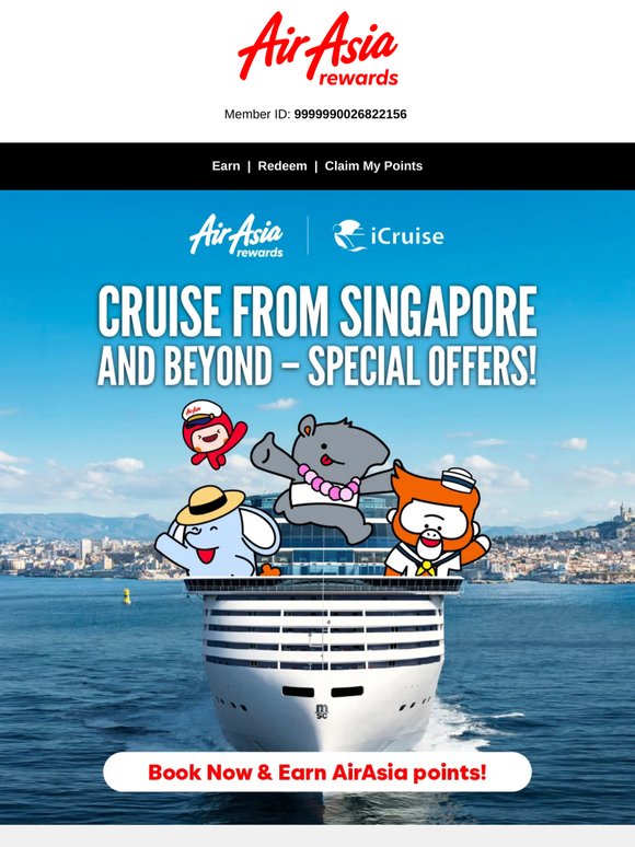 Sea Views, Good Food & AirAsia points 👀