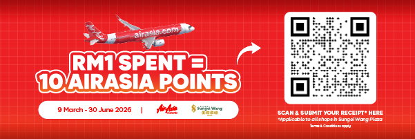 Sungai Wang x AirAsia rewards