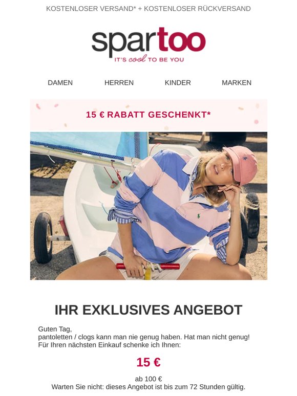 🎉 Pssst....15% Rabatt erwarten Sie in dieser Mail.