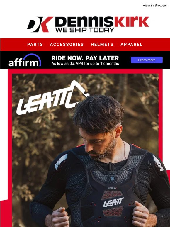 Dirt Bike Riders: Take up to 20% Off on Select Leatt Products - Starting Now til May 30th!