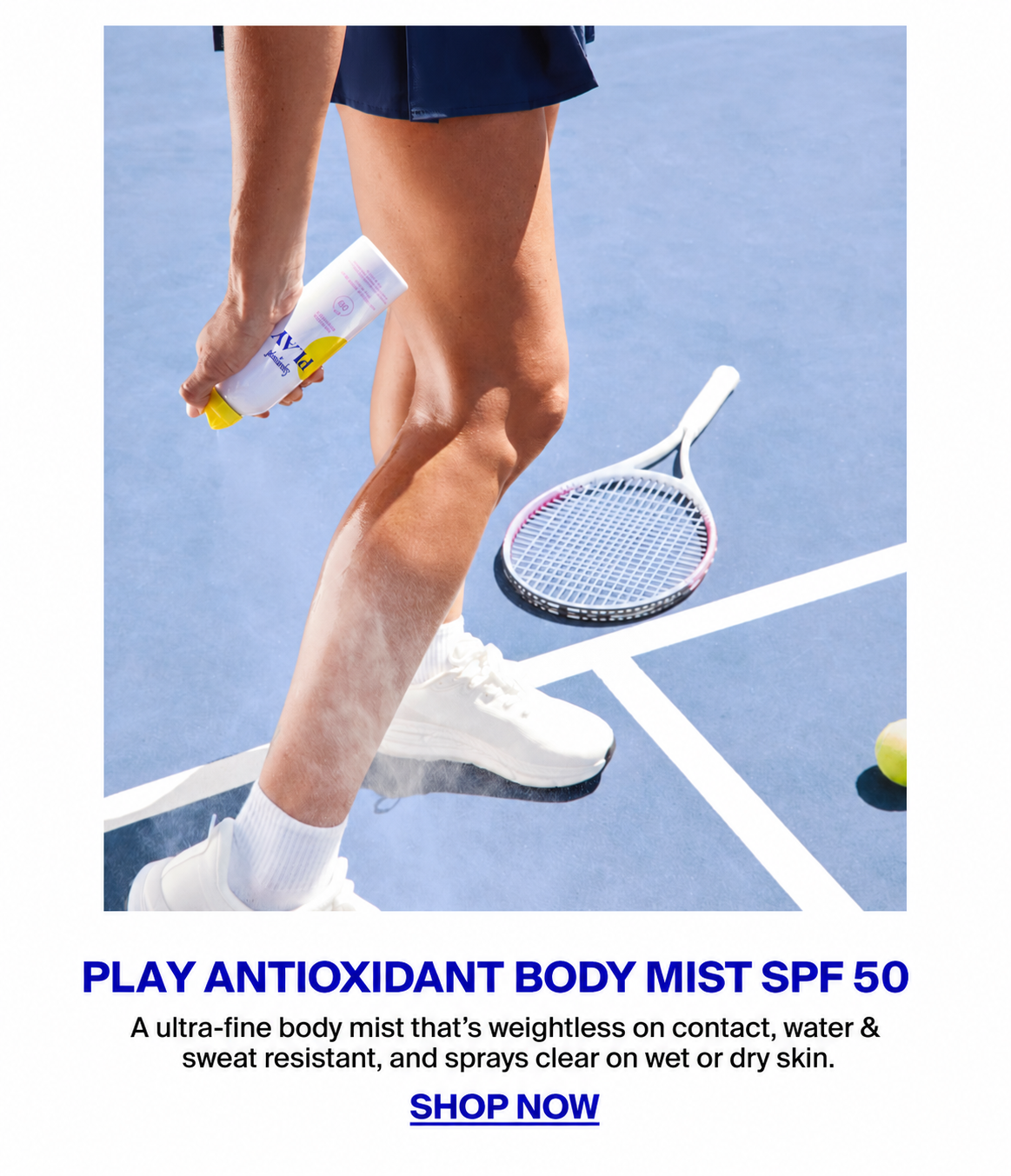 Shop PLAY Antioxidant Body Mist SPF 50