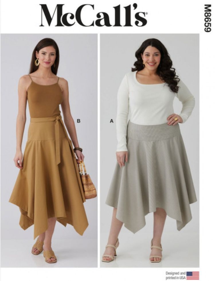 McCalls Paper Sewing Pattern 8659