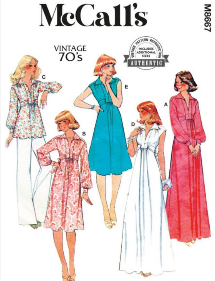 McCalls Paper Sewing Pattern 8667