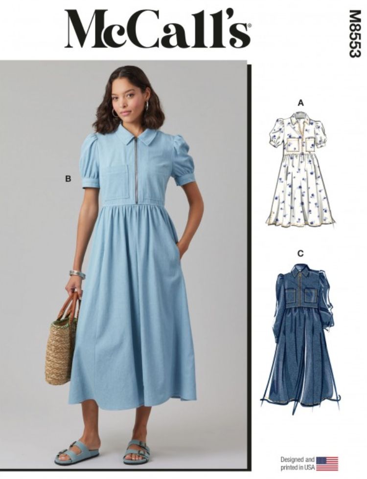 McCalls Paper Sewing Pattern 8553