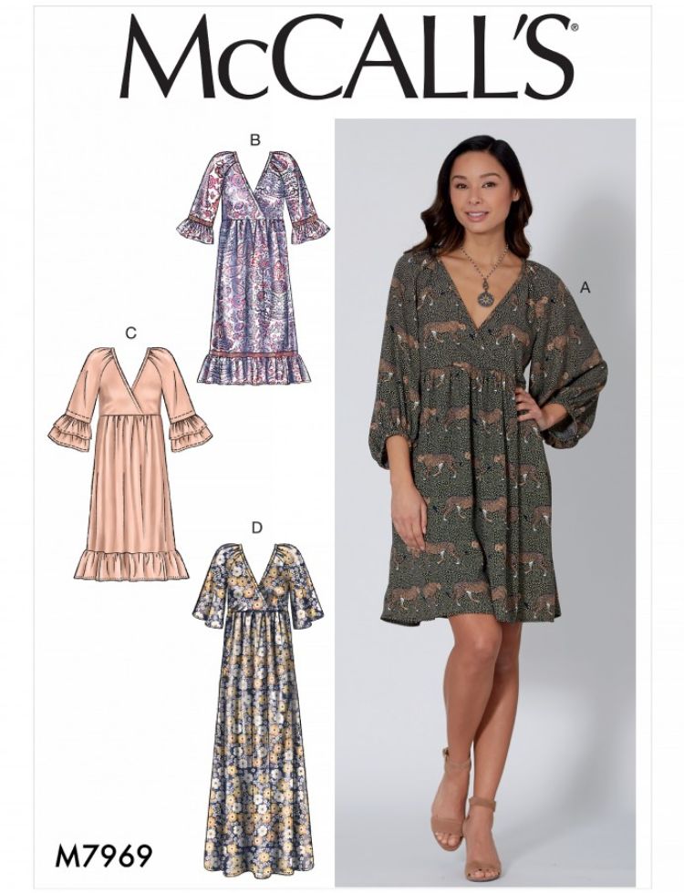 McCalls Paper Sewing Pattern 7969