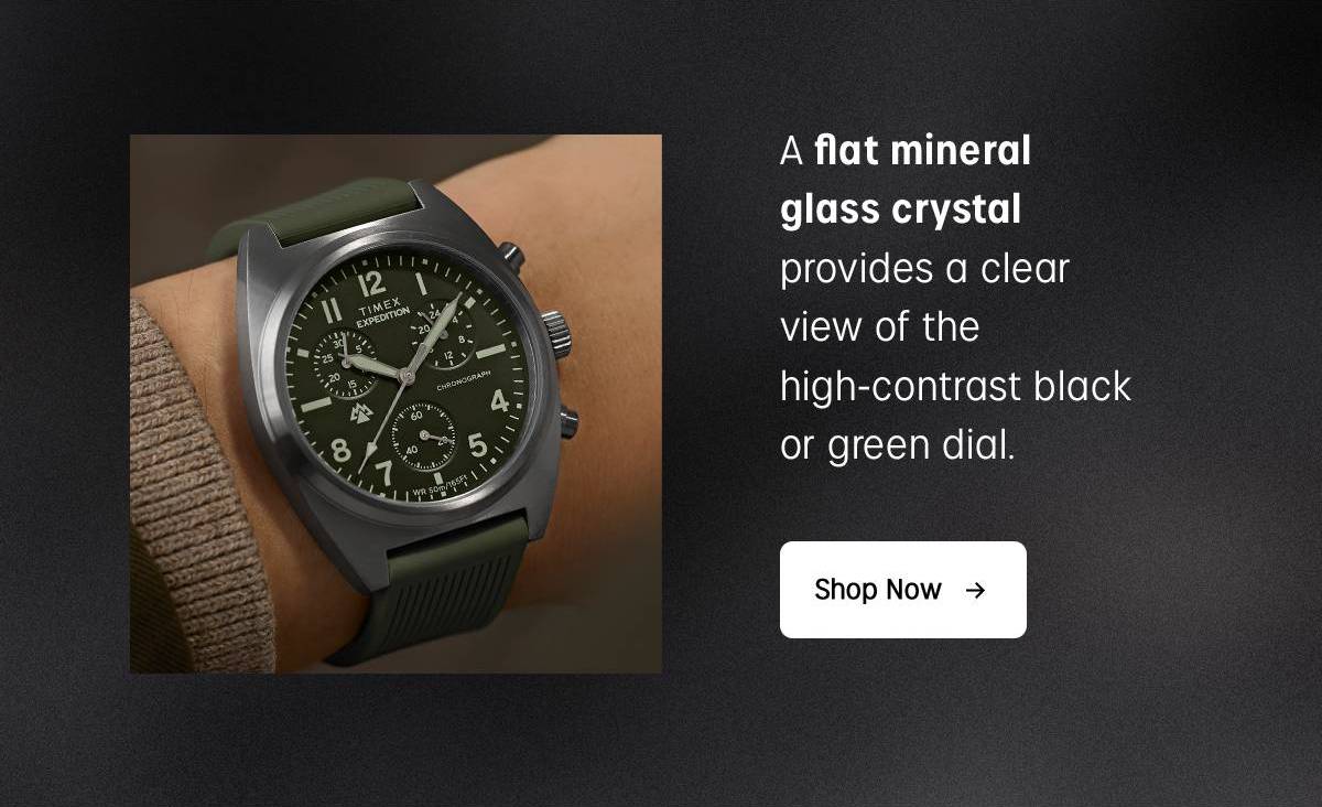 Shop Now (Expedition Capstone Chronograph) - Timex