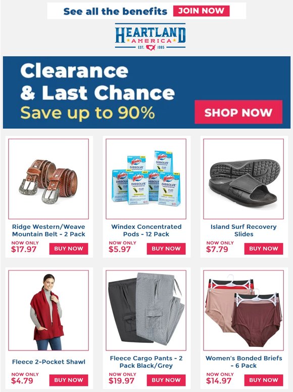 🚨 Up to 90% Off! These New Clearance Deals Are Selling Fast!