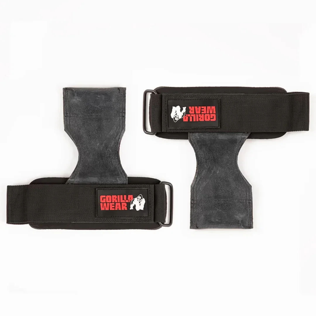 Image of Gorilla Wear Lifting Grips Black