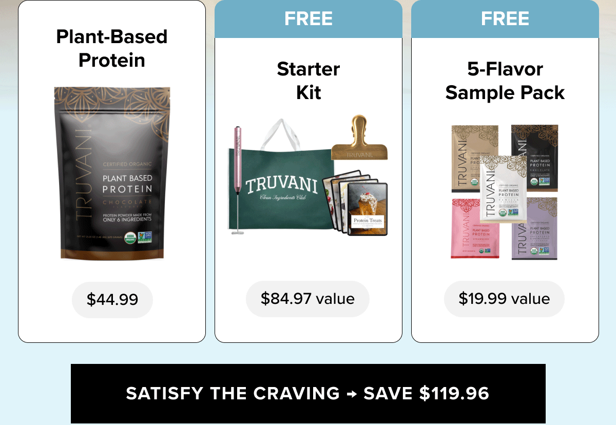 SATISFY THE CRAVING → SAVE $119.96 