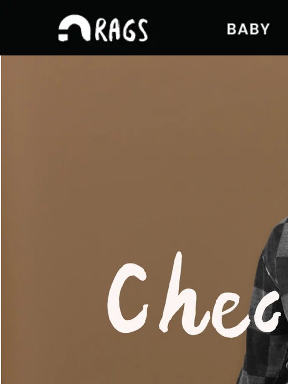 Finally: Black Denim Check SET!