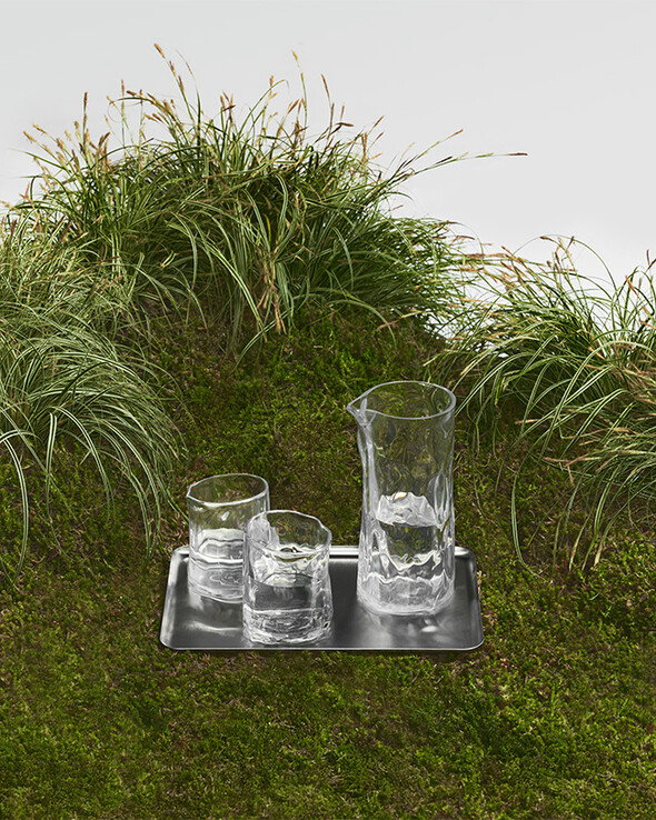 Water Carafe + Tumblers.