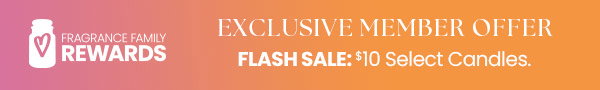 Rewards Flash Sale $10 Select Candles