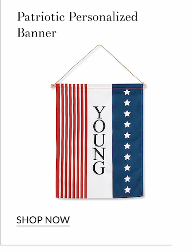 Patriotic Personalized Banner