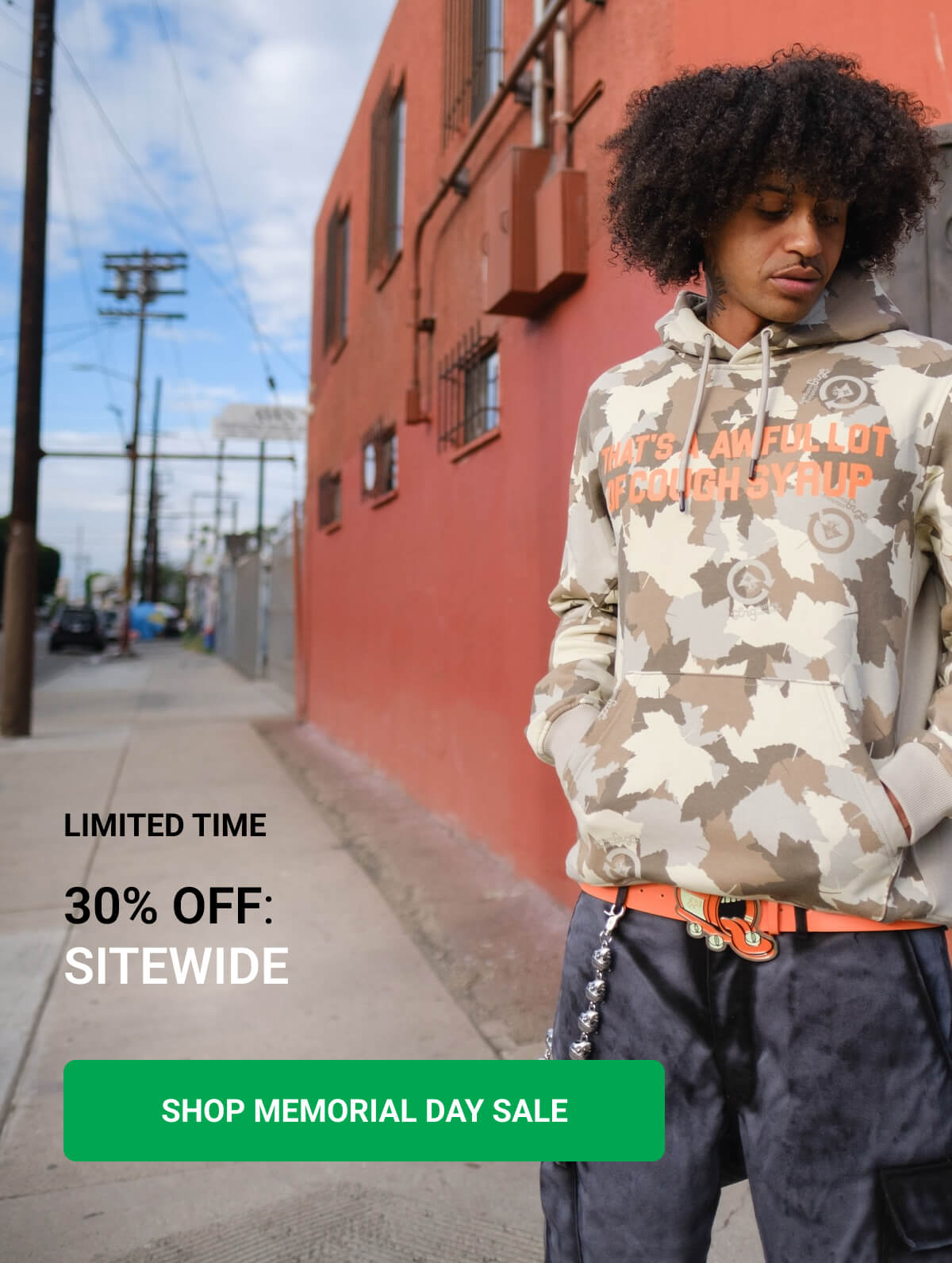 Limited time | 30% OFF: SITEWIDE | SHOP MEMORIAL DAY SALE