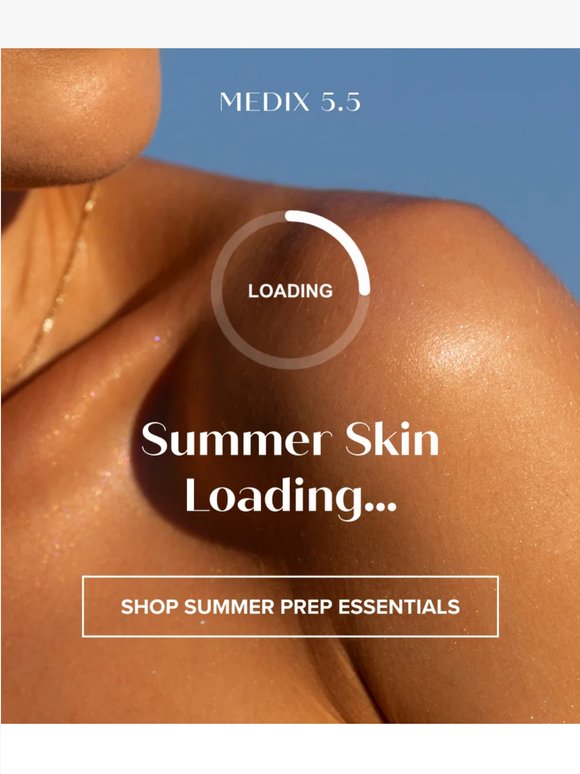 The Secret to Glowing Summer Skin ☀️