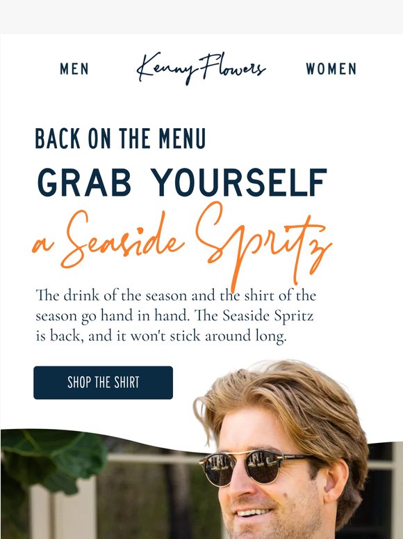 BACK ON THE MENU: APEROL SPRITZ SHIRTS 🍹🍊